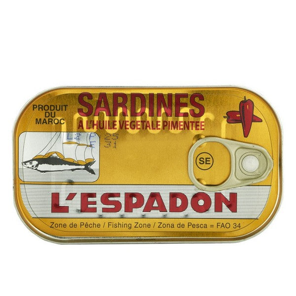 L´espadon Sardines in Hot Oil