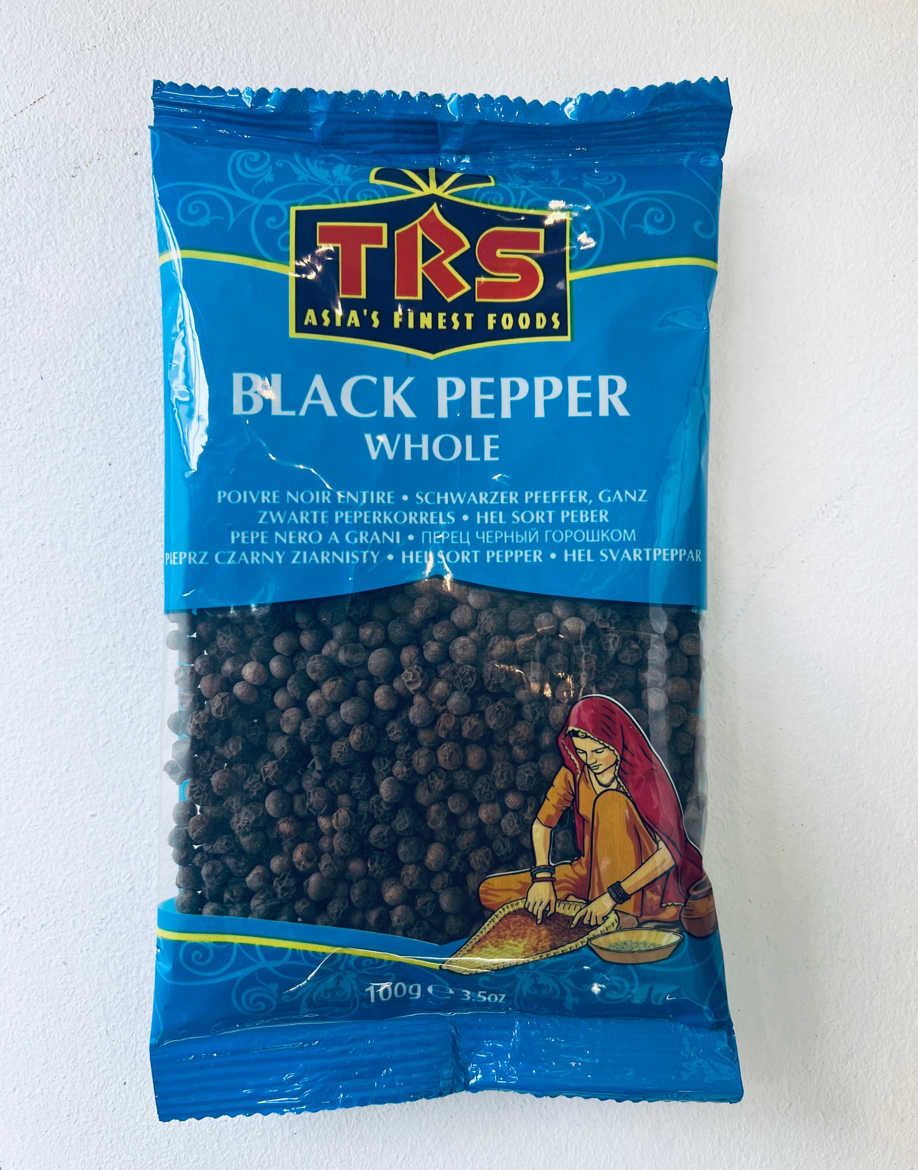 TRS Black Peppers Whole 100g