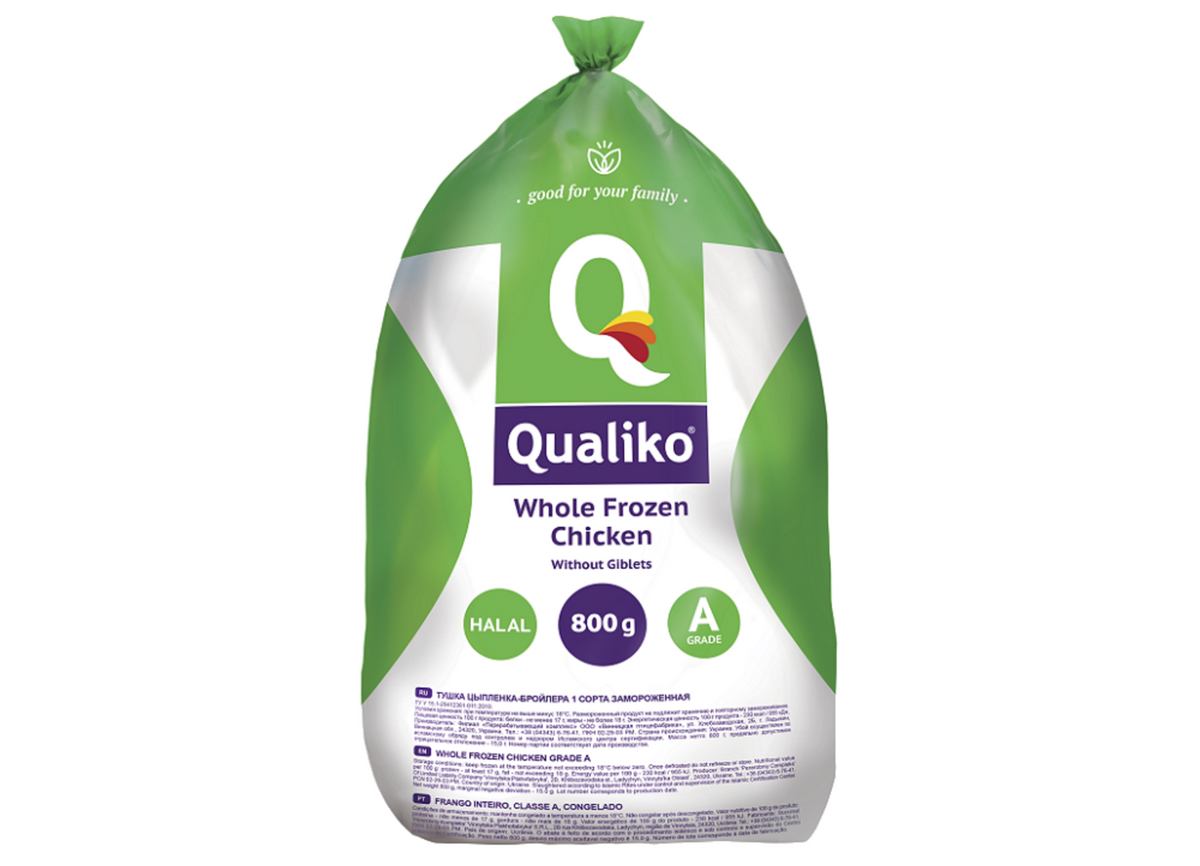 Qualiko Whole Chicken 800g