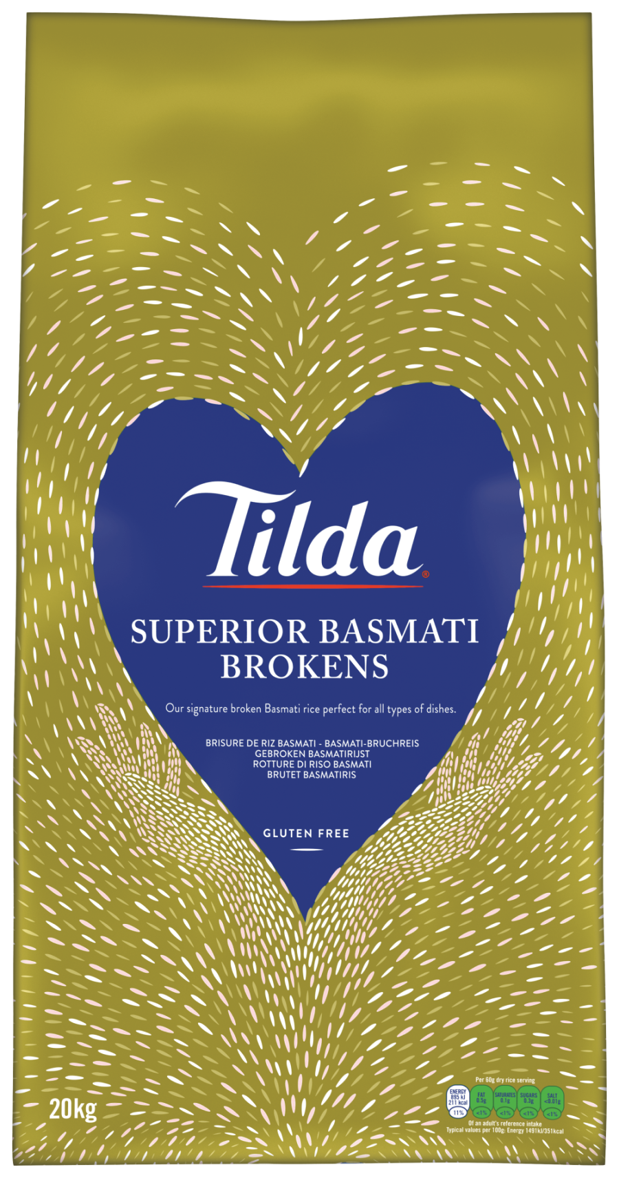 Tilda Super Basmati Broken Rice 20kg