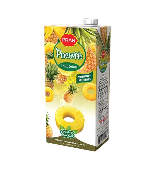 Pran Pineapple Fruit Drink 1 liter