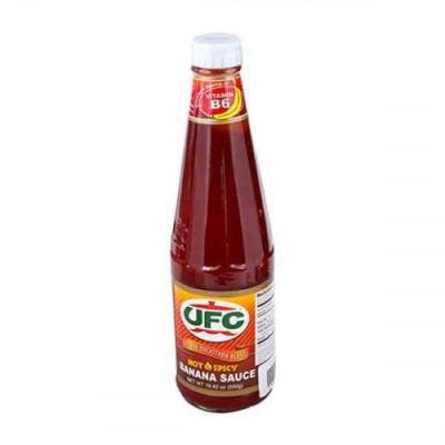 UFC Banana Chilli Sauce Hot and Spicy 550g