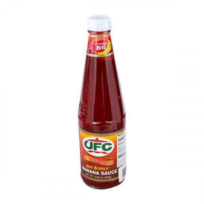 UFC Banana Chilli Sauce Hot and Spicy 550g