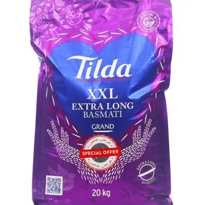 TILDA Grand Extra Long Basmati Rice 20kg