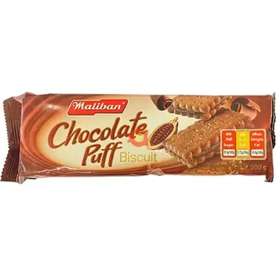 Maliban Chocolate Puff 200g