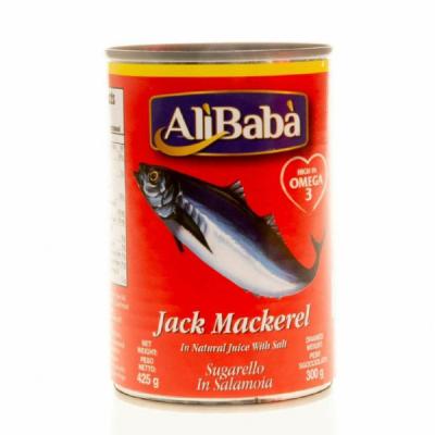 Ali Baba Jack Mackerel Natural 425g