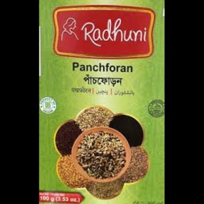 Radhuni Panchforan Whole 100g