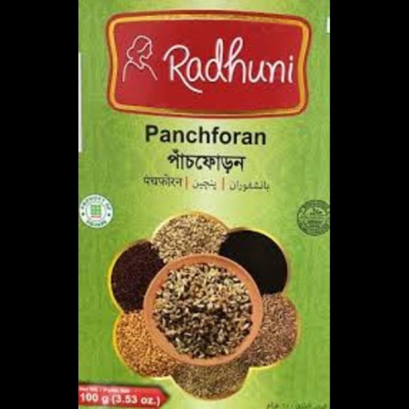 Radhuni Panchforan Whole 100g