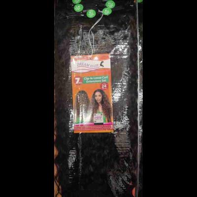 Dream Hair 7 pcs Clip Curl Extensions Set 24#27