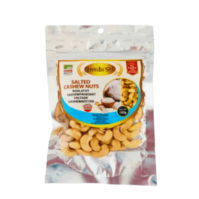 Inndu Sri Salted Cashew Nuts 100g