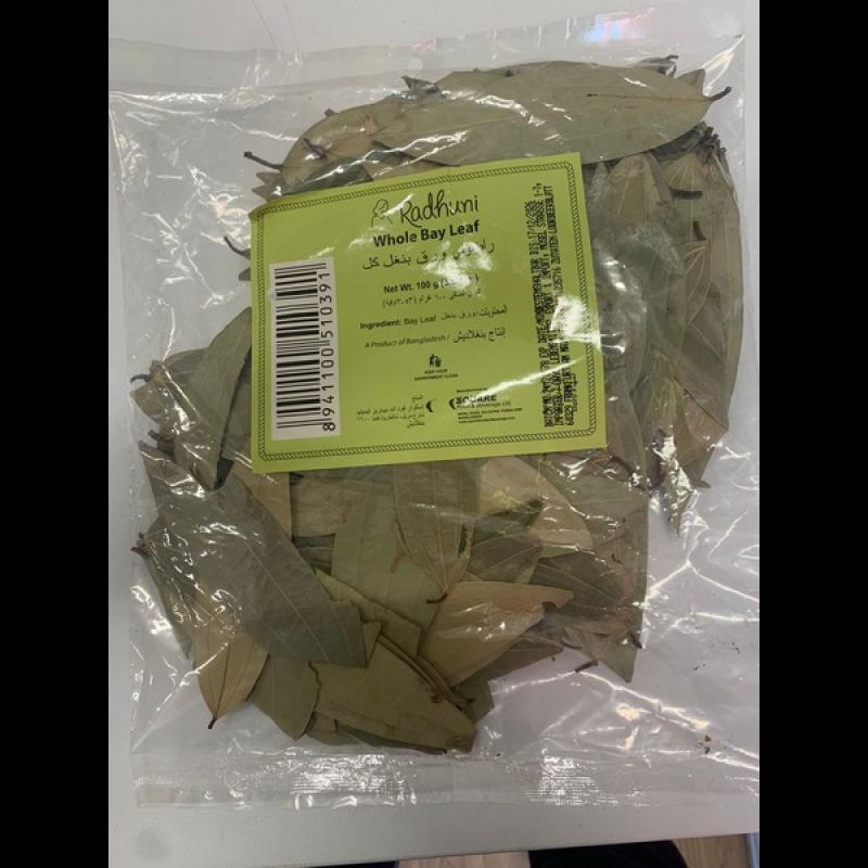 Radhuni Whole Bayleaf 100g