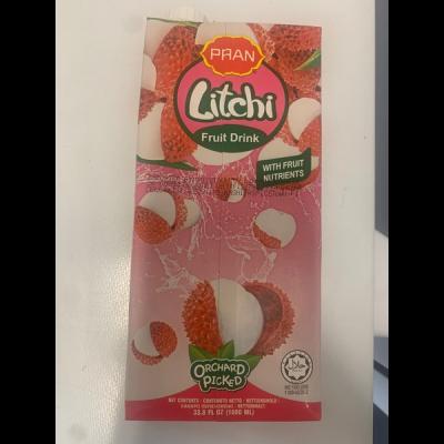 Pran Litchi Juice 1ltr