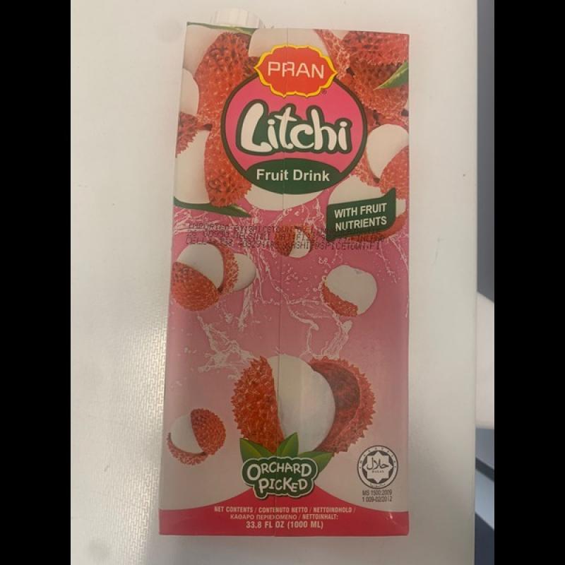 Pran Litchi Juice 1ltr