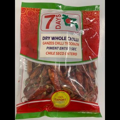 Whole Dry Hot Chilli 100g