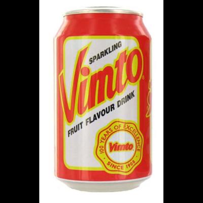 Vimto Soft drink red can 330ml