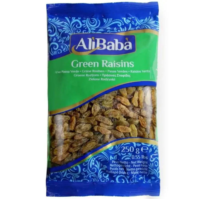 Alibaba green Raisins 250g
