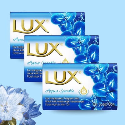 Soap lux aqua sparkle 80g